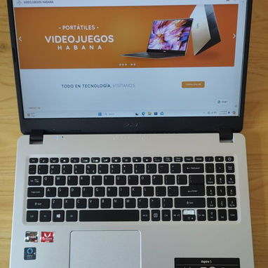 Laptop Acer Aspire 5 A515-43-R19L Ryzen 3 8GB 128GB SSD + 500GB | 15.6” FHD en La Habana - Img 119775656