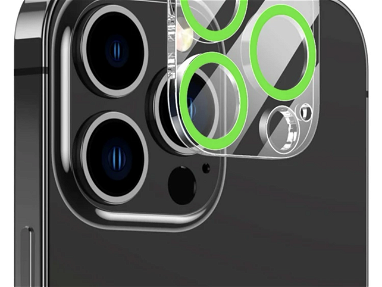 Vendo mica de protección para cámaras traseras de iPhone con bordes fluorescente! - Img 56681001