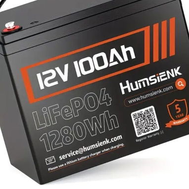 Batería Humsienk 12v 100ah life po4 - 2/2