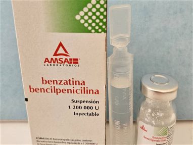 Benzatínica Bencilpenicilina 1200000UI + agua para inyección- 750 - Img main-image-45526262