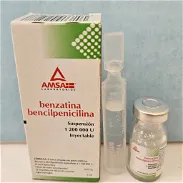 Benzatínica Bencilpenicilina 1200000UI + agua para inyección- 750 - Img 45526262