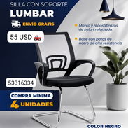 Silla Lumbar Color Negro - Img 56569348