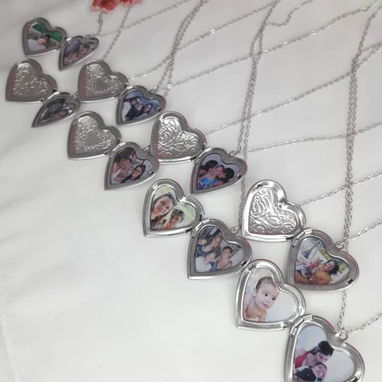💌 ​¡Relicarios Personalizados en Acero Inoxidable! 💎 - Img 121388803