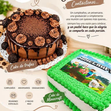 🎂✨ ¡Cada celebración merece un pastel especial! 🍰💖  Bmkt - 5/7