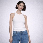 Top blanco mujer (Vendido) - Img 55563458