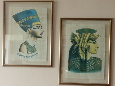 Vendo 2 cuadros con papiros, originales!!! - Img main-image