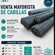 Venta mayorista de cabillas 3/8" y 5/8" solo a tcp y mipyme contáctenos al 53492054 estamos en la Habana - Img 58403359