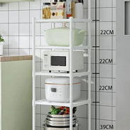 Estante de Cocina vertical con ruedas tg25*42_34_139 - Img 55864375