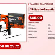 TALADRO DE IMPACTO RÁPIDO VPT#-0255 - Img 56830332
