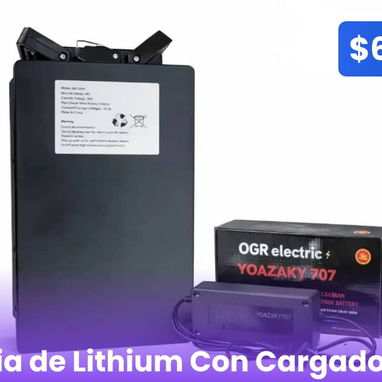 Baterías de lithium con cargador - 3/6