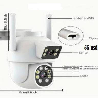 CAMARAS DE 2-3 LENTES WIFI Y IP PRECIO EN LA FOTO - 2/2