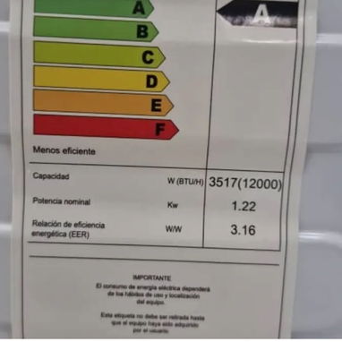 SPLIT WELL 1 TONELADA 220V - 3/3