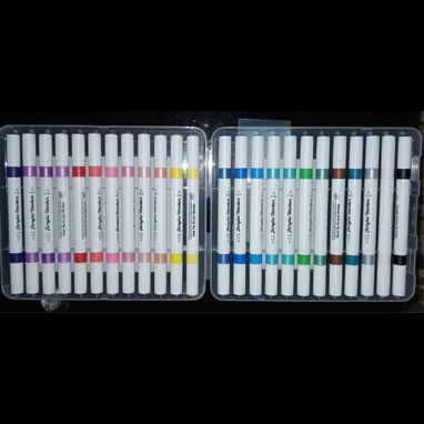 Marcadores o Rotuladores de acrilico doble puntas, 24pcs - 2/2