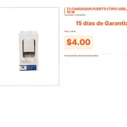 Cubo de Pared USB 10W: Diseño Elegante que no Obstruye otros Enchufes VPT#-0002 - Img 55655757
