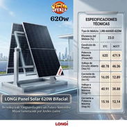 Paneles solares bifaciales de 620w - Img 57869566