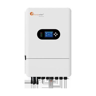 Kit de respaldo FelicitySolar inversor de 8kw + Batería de 16kwh+8 paneles bifaciales de 620 watts - 3/4