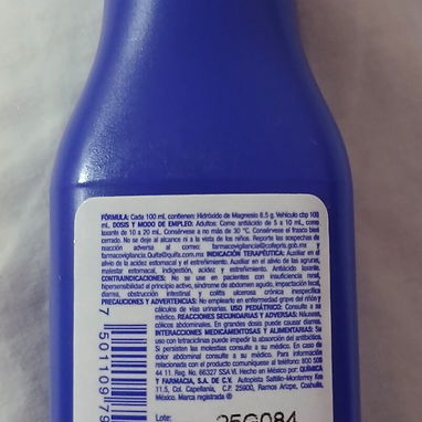 Leche de magnesio frasco de 60ml, Normex ideal en el tratamiento de la acidez estomacal y el estreñimiento, - Img 116565217