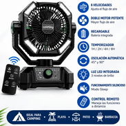 Ventilador Recargable - Img 58137828