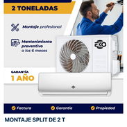 🔧 Montaje profesional de split de 2 toneladas | Garantía de 12 meses ❄️ - Img 58256889