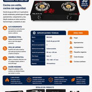 Cocina De Gas (Marca Milexus) - Img 56789287