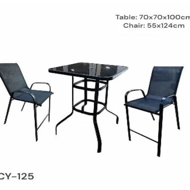🍷✨ **JUEGO DE MESA ALTA + 2 SILLAS - 2/2
