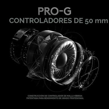 Logitech G PRO X SE | Auriculares Gamers para Gaming Profesional | Drivers de grafeno, 50 mm | - Img 126212998