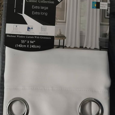 Cortina blakout Blancas (140cm x 240 cm.) - Img 119383567