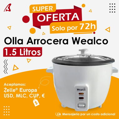 Olla Arrocera 1.8 Lt Marca: Estelectric *$28 USD* - Img 115446006