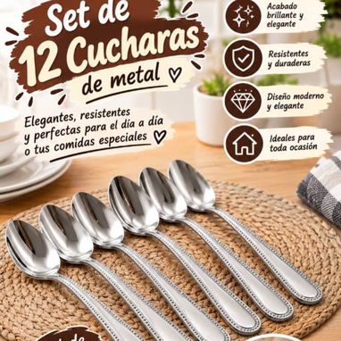 Juego de cuchillos, cubiertos, cucharones, cucharas, tenedores y utensilios de cocina, varios modelos - 3/10