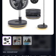 Ventilador recargable de 10 pulgadas 10000 mah - Img 56809149