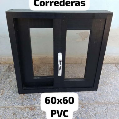 🐵❎❎ Bentanas galbanizada y de pvc cencillas y dobles , de baño , cocina - Img 98800732