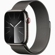 Apple watch series 9 stainless steel graphite. - Img 45599748