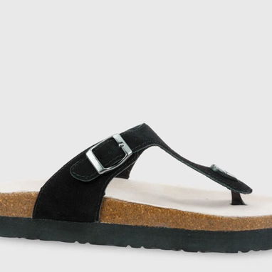 Sandalias tipo prácticas negras - Img 110425492