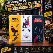 Se vende MAQUINA DE AFEITAR (SET COMPLETO DE CORTADORA DE CABELLO Y BARBA)  ¡Todo lo que necesitas para mantener tu cabe - Img 57482837