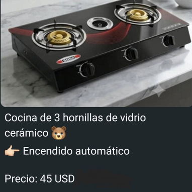 Cocinas de gas para meseta (de 1 a 4 hornillas), varios modelos - 4/8