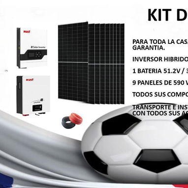 🔥🔥🔥LOS MEJORES PRECIOS EN KIT SOLARES PROFESIONALES CON"🔆YR Solar"  ✅Tenemos kit con precios que van desde 2800 usd - Img 125416331
