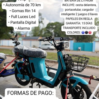 Bicicletas eléctricas, bicimotos y motos eléctricas. - Img 124439394