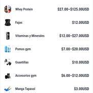 Con mensajería gratis Creatina, Anabólicos , Guantillas, Vitaminas, quemador de grasa, whey Protein, glutamina y masss - Img 51528454