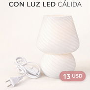 Ws LÁMPARA DE NOCHE CON LUZ LED CÁLIDA - Img 58442962