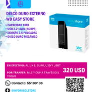 HDD WD-Easy Store 18TB - 320USD | Nuevo a estrenar - Img 45423244