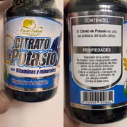 Citrato de Potasio $3800 MN - Img 56255366