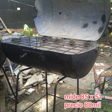 Hornos y cocinas parrillas criollas de carbón - 3/6