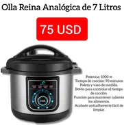 Olla Reina Analógica de 7 litros - Img 50155178