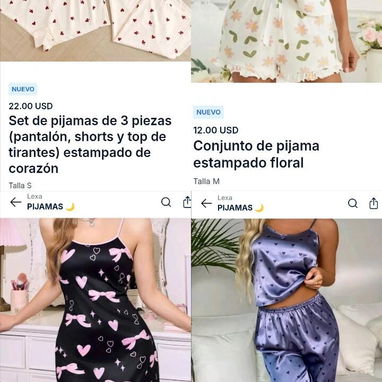 Variedad de pijamas disponibles para mujer - 2/5