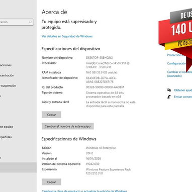 VENDO PC 3ra GENERACION (de uso) - Img 123618177