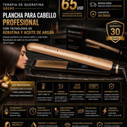 PLANCHA PARA CABELLO CON TECNOLOGÍA DE KERATINA Y ACEITE DE ARGÁN REMINGTON Nuevas en caja es profesional - Img 56400951