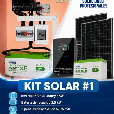 Paneles Solares con su kit completo. Entre y lea muy buena oferta - 2/2