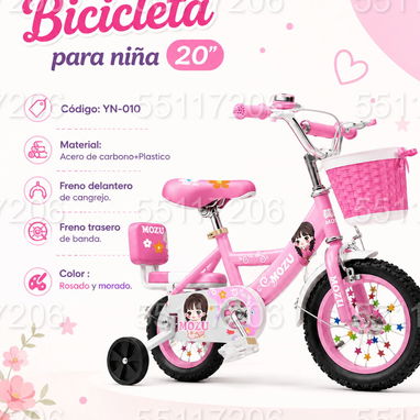Bicicletas para niñas medida 20 - 5/6