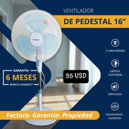 💨 VENTILADOR 🔴 DESMATT 🆗 16 PULGADAS 💲 35 USD - Img 53609035