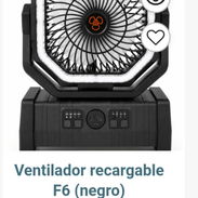 Ventilador recargable F6 - Img 57162326